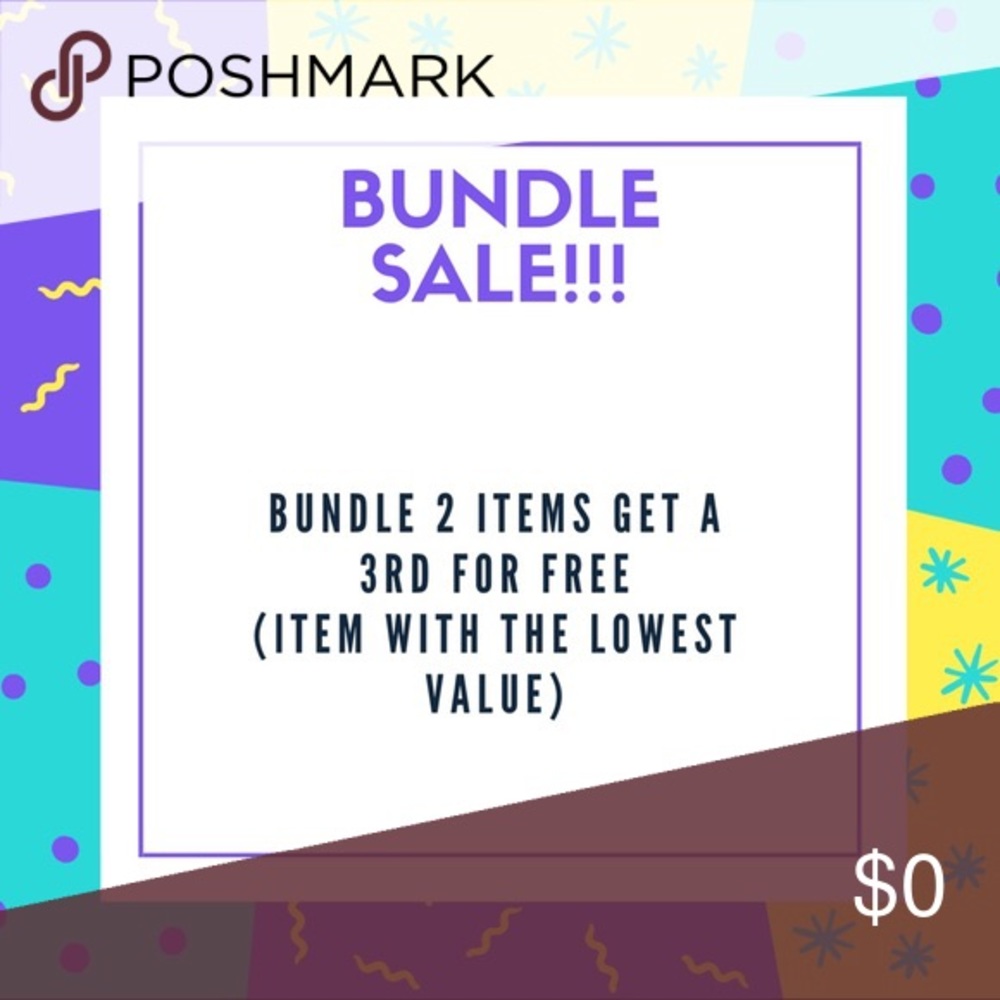 Bundle 2 items and get a 3rd free!